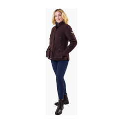 Abrigo de equitación encerado mujer Horseware Newmarket Abrigo de equitación encerado mujer Horseware Newmarket