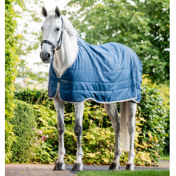 Forro Ionic Therapy Horseware 200 g Azul imperial / plateado y marino