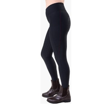 Legging Optifit invierno Horseware full grip mujer Negro