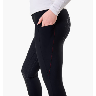 Legging Optifit invierno Horseware full grip mujer Negro