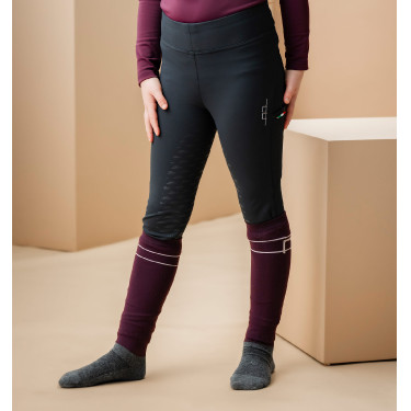Legging infantil Horseware AA Alba cepillado Negro