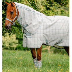Protectores antimoscas Horseware® Newmarket Carbón de leña Witney Gris