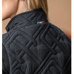 Chaleco acolchado sin mangas Horseware AA Neve Monogram mujer Negro Chaleco acolchado sin mangas Horseware AA Neve Monogram mujer Negro