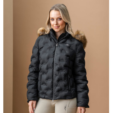 Chaqueta acolchada Horseware AA Ara mujer Negro Chaqueta acolchada Horseware AA Ara mujer Negro
