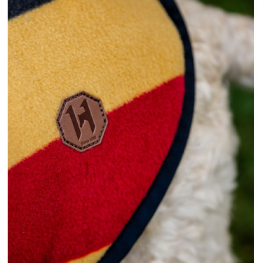 Manta polar Horseware Newmarket para perro Oro blanco