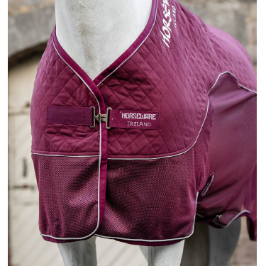 Manta secante de transporte Horseware Signature Burdeos Manta secante de transporte Horseware Signature Burdeos