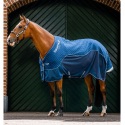 Manta secante de transporte Horseware Signature Marino Azul marino