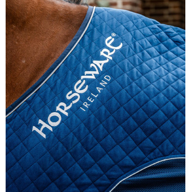 Manta secante de transporte Horseware Signature Marino Azul marino