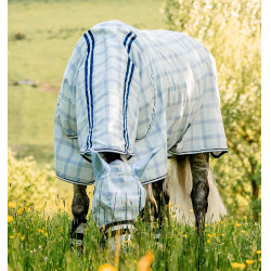 Manta antimoscas para poni Horseware® Newmarket Marine witney Azul marino Manta antimoscas para poni Horseware® Newmarket Marine witney Azul marino