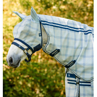 Manta antimoscas para poni Horseware® Newmarket Marine witney Azul marino Manta antimoscas para poni Horseware® Newmarket Marine witney Azul marino