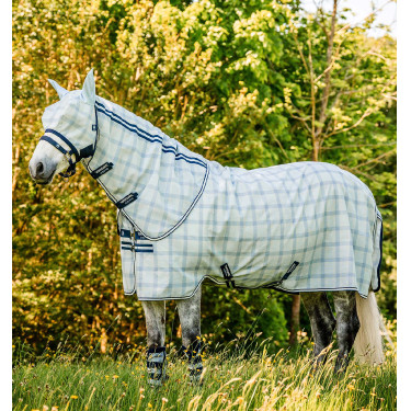 Manta antimoscas para poni Horseware® Newmarket Marine witney Azul marino Manta antimoscas para poni Horseware® Newmarket Marine witney Azul marino