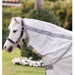 Manta antimoscas para poni Amigo® Bug Rug Plus Plata / gris titanio / plata