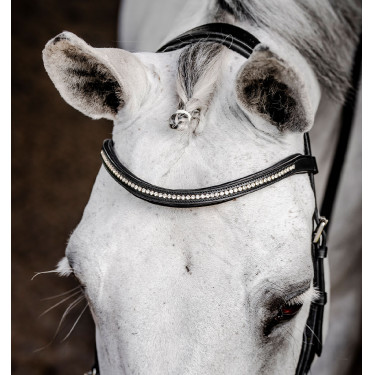 Brida Horseware Micklem Diamante Competición Negro