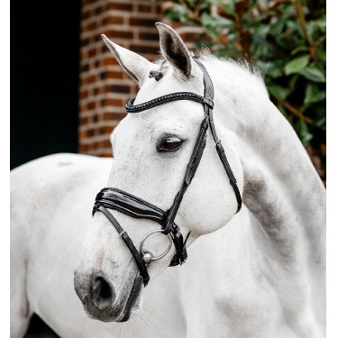 Brida Horseware Diamante Flash Negro / negro