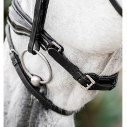 Brida Horseware Diamante Flash Negro / negro