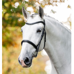 Cabezada Horseware con cadenilla Negro