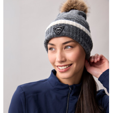 Gorro ecuestre con pompón Horseware AA Monogram