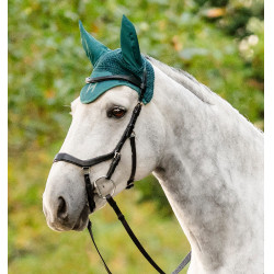 Capa para orejas Horseware Amigo Verde dinastía