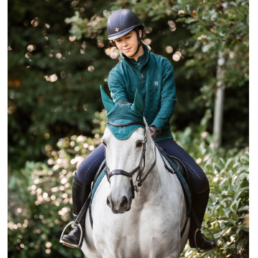 Capa para orejas Horseware Amigo Verde dinastía