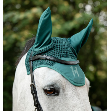 Capa para orejas Horseware Amigo Verde dinastía