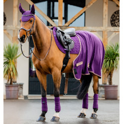 Manta de silla Close Contact Amigo Horseware Winterberry Violeta