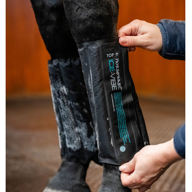 Vendajes de masaje Ice-Vibe para caballos | Equitación Vendajes de masaje Ice-Vibe para caballos | Equitación