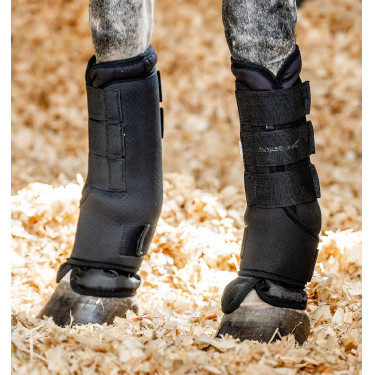 Protectores de cuadra Horseware® Pro Bamboo Negro / negro