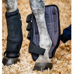 Protectores de cuadra Horseware® Pro Bamboo Negro / negro