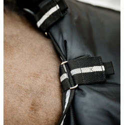 Cuello de cuadra Easy-Layer Horseware 100 g Negro / negro / plata Cuello de cuadra Easy-Layer Horseware 100 g Negro / negro / plata