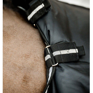 Cuello de cuadra Easy-Layer Horseware 100 g Negro / negro / plata Cuello de cuadra Easy-Layer Horseware 100 g Negro / negro / plata