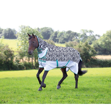 Manta combo anti-moscas Tempest Original Zebra Shires Cebra Motifs