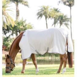 Manta antimoscas Horseware Amigo Bug Rug Plata / gris titanio / plata Manta antimoscas Horseware Amigo Bug Rug Plata / gris titanio / plata