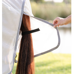 Manta antimoscas Horseware Amigo Bug Rug Plata / gris titanio / plata Manta antimoscas Horseware Amigo Bug Rug Plata / gris titanio / plata