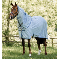 Camisa antimoscas Horseware Amigo Bug Rug Plus Plata / gris titanio / plata