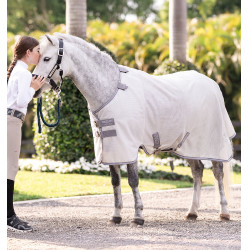 Camisa antimoscas Horseware Amigo Bug Rug Pony Plata / gris titanio / plata Camisa antimoscas Horseware Amigo Bug Rug Pony Plata / gris titanio / plata