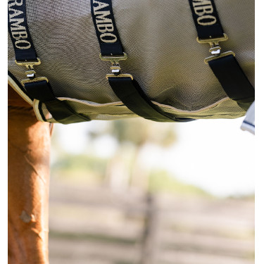 Manta antimoscas equitación Rambo Protector Fieldsafe