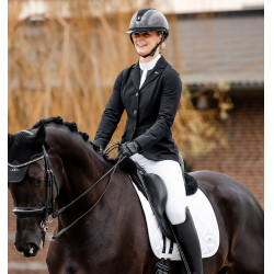 Chaqueta de concurso Horseware AA Platinium Motion Flex Pro Negro Chaqueta de concurso Horseware AA Platinium Motion Flex Pro Negro