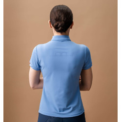 Polo Horseware AA Tech Quarter Gia Azul siciliano Polo Horseware AA Tech Quarter Gia Azul siciliano