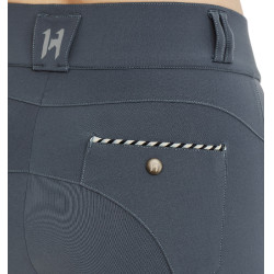Pantalón Horseware Newmarket de talle medio con grip en las rodillas Orquídea índigo Violeta
