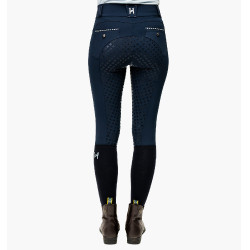 Pantalón Horseware Newmarket de cintura media con culera completa Azúl marino / azúl marino