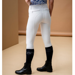 Pantalón Horseware AA Aria de talle medio con culera completa Blanco
