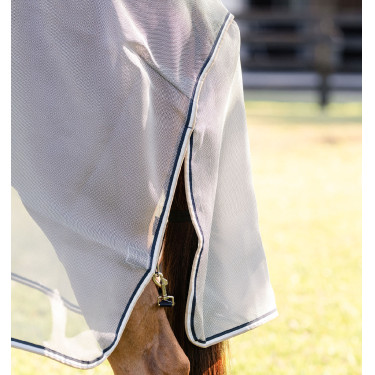 Cubre moscas Horseware Protector Rambo Plata / marino Cubre moscas Horseware Protector Rambo Plata / marino