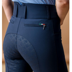Pantalón Horseware AA Allora de asiento completo Marino Azul marino