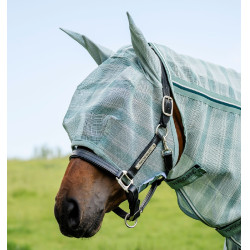 Máscara antimoscas equina con protección UV Máscara antimoscas equina con protección UV