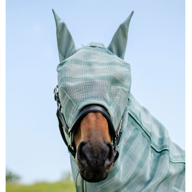 Máscara antimoscas equina con protección UV Máscara antimoscas equina con protección UV