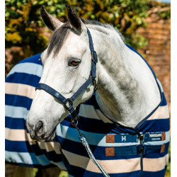 Cabezada y ramal Horseware Newmarket Marine witney Azul marino