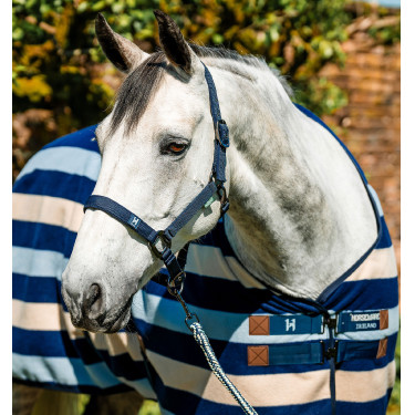 Cabezada y ramal Horseware Newmarket Marine witney Azul marino
