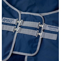 Extensión de pecho Amigo Horseware Marino / gris titanio Azul marino