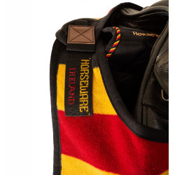 Manta polar para grupa Horseware Newmarket Oro blanco