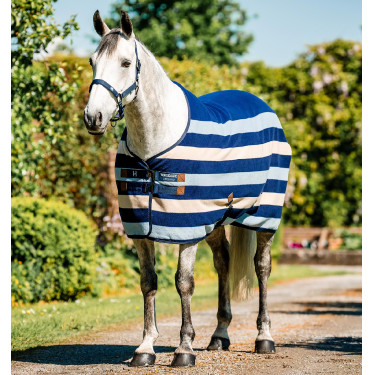 Manta polar Horseware Newmarket Poney Fleece Cooler Marine witney Azul marino